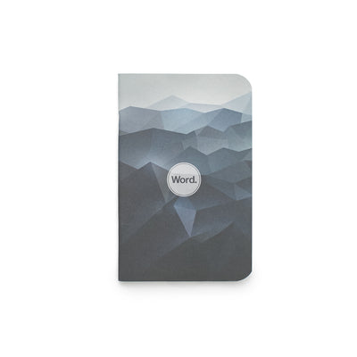 Word. Notebooks - Blue Mountain (3 Pack)