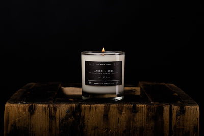 The Bold Series Soy Candle - Amber + Iris