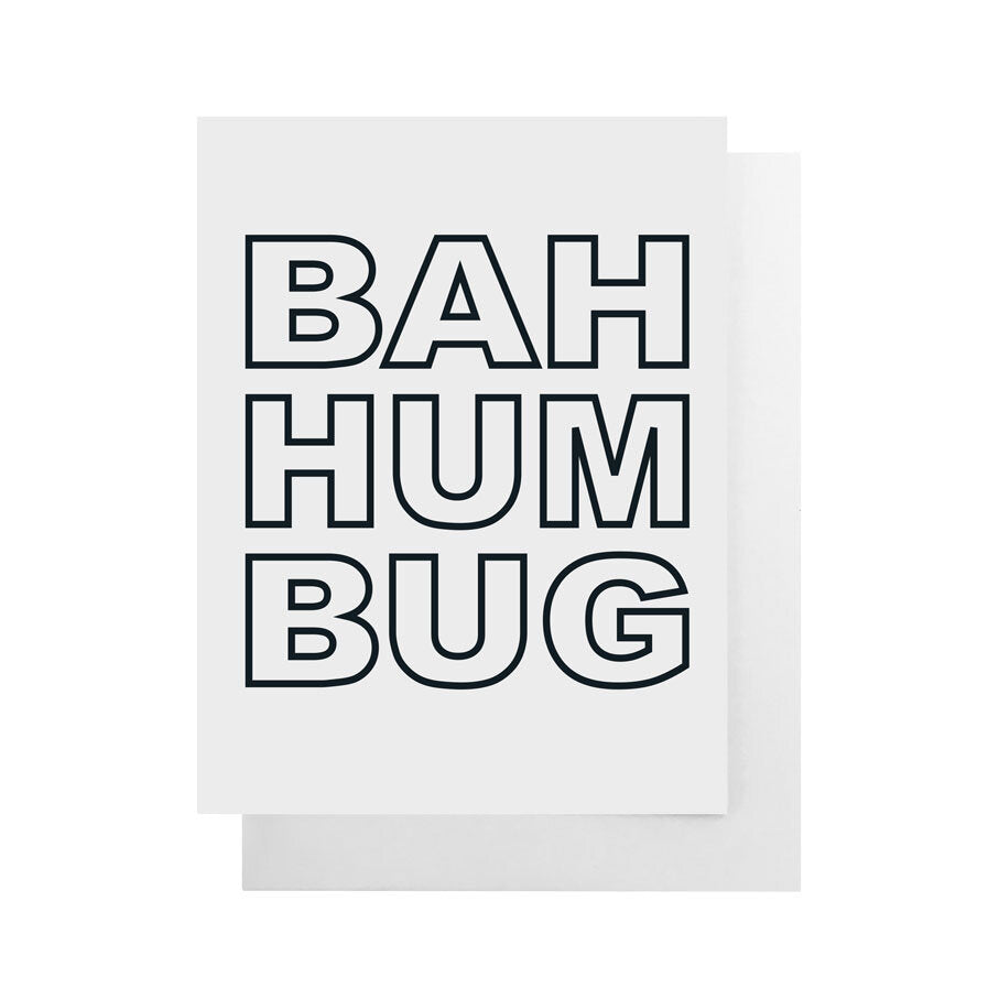 Bah Humbug Card