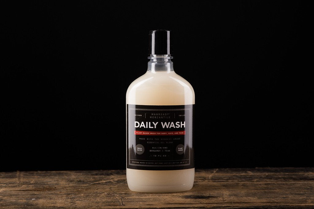 All-In-One Daily Bodywash - Bergamot + Teak