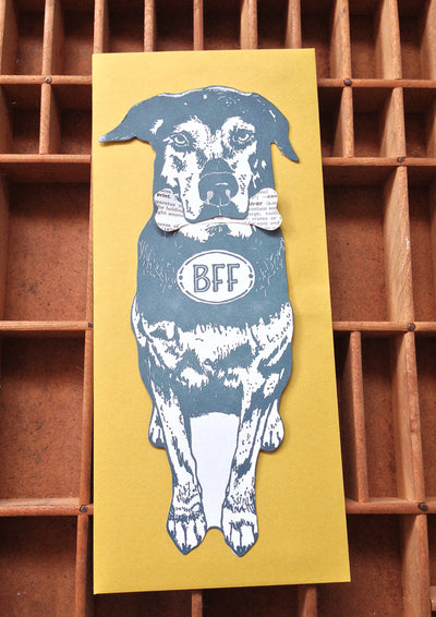 BFF Dog Card