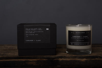 The Bold Series Soy Candle - Cardamom + Clove