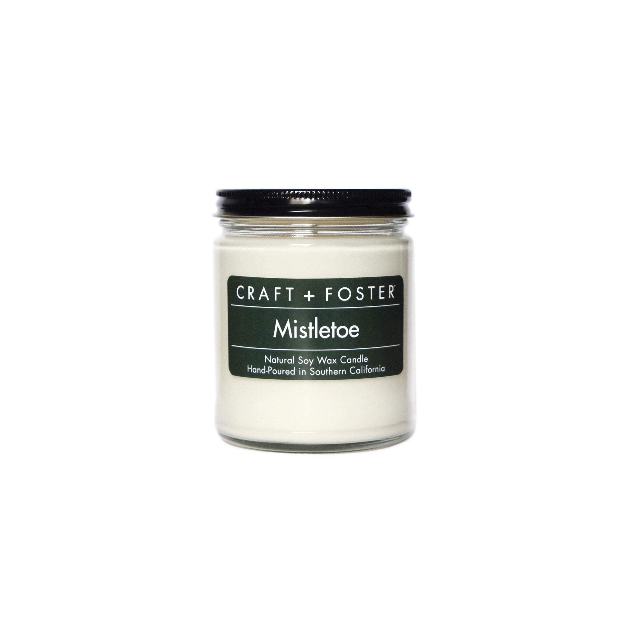 Natural Soy Wax Candle - Mistletoe