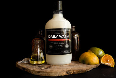 All-In-One Daily Bodywash - Bergamot + Teak