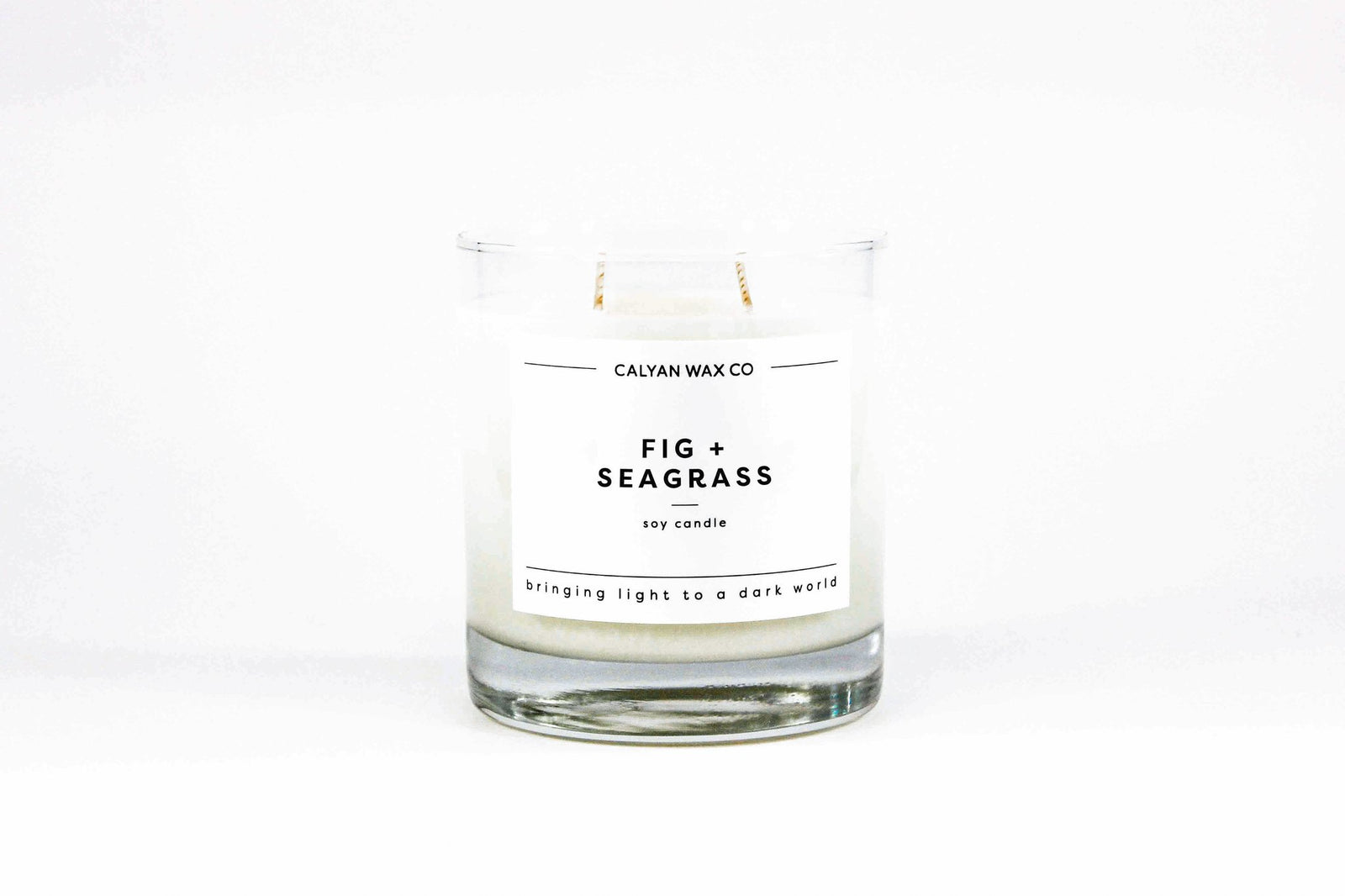 Fig + Seagrass Glass Tumbler
