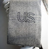Foot Soldier Military Wool Blanket - US Navy Gray