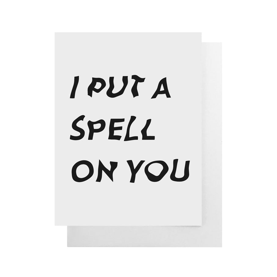I Put a Spell On You Card