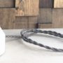 Concrete Stack Lamp - Walnut