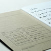 Word. Notebooks - Grey Polygon (3 Pack)
