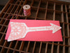 Mother's Day Crochet Arrow Card