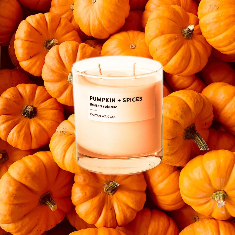 Pumpkin + Spices Soy Candle | Limited Release