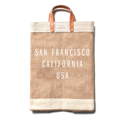 City Series Market Bag - Natural - San Francisco