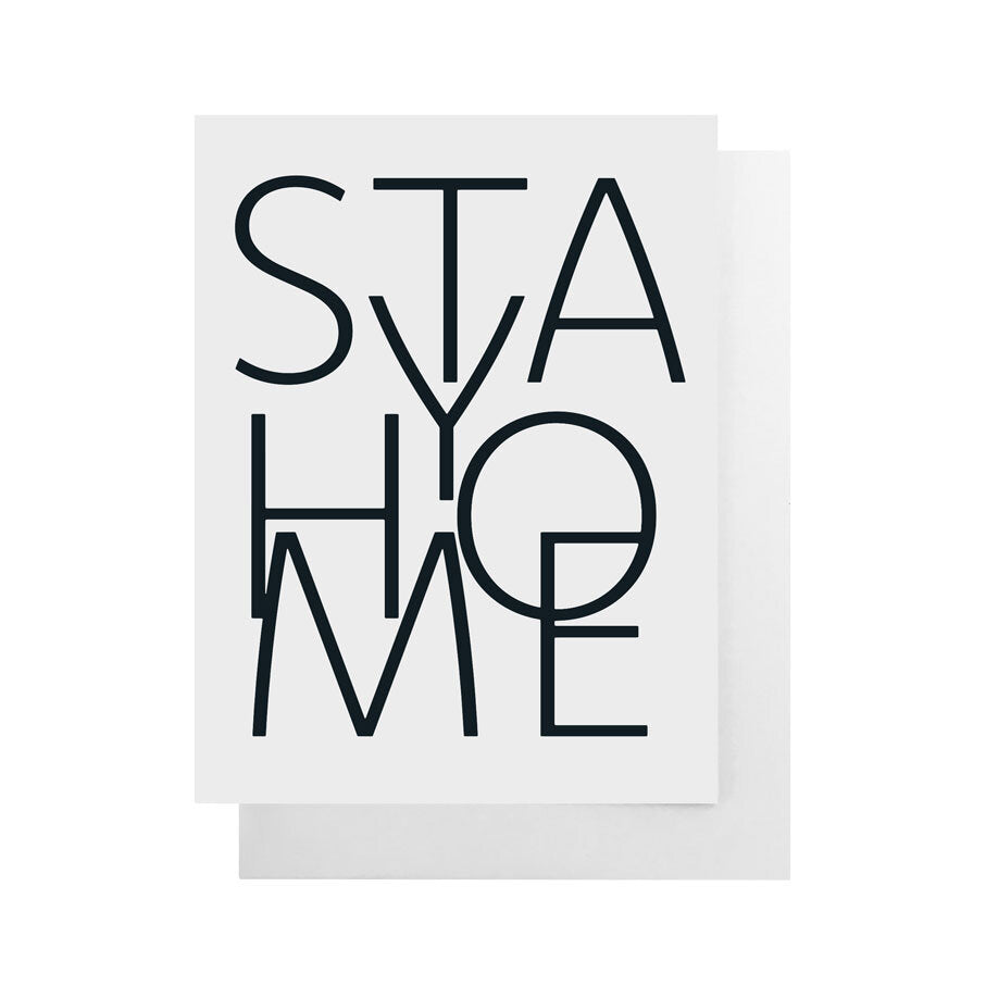 Stay Home Card