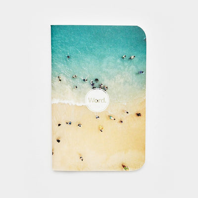 Word. Notebooks - Beach (3 Pack) - Limited Edition