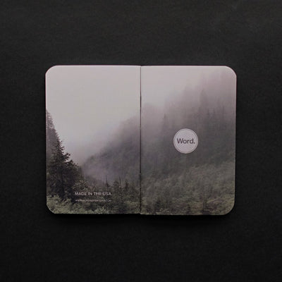 Word. Notebooks - Mist (3 Pack)