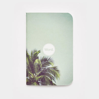 Word. Notebooks - Palm (3 Pack) - Limited Edition