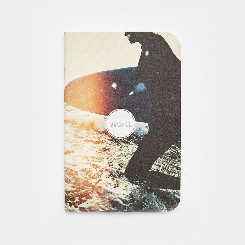 Word. Notebooks - Surf (3 Pack) - Limited Edition